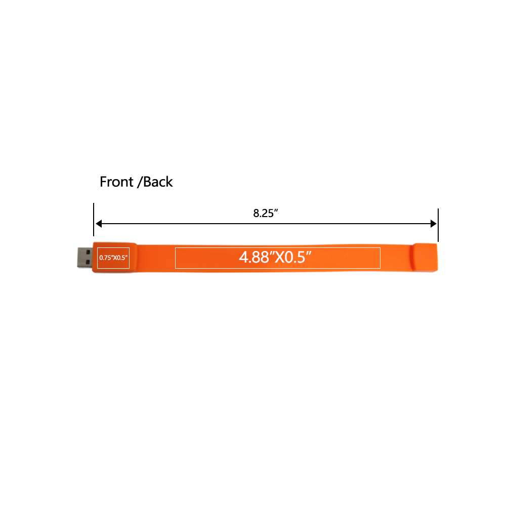 Lombard Wristband USB Drive 57