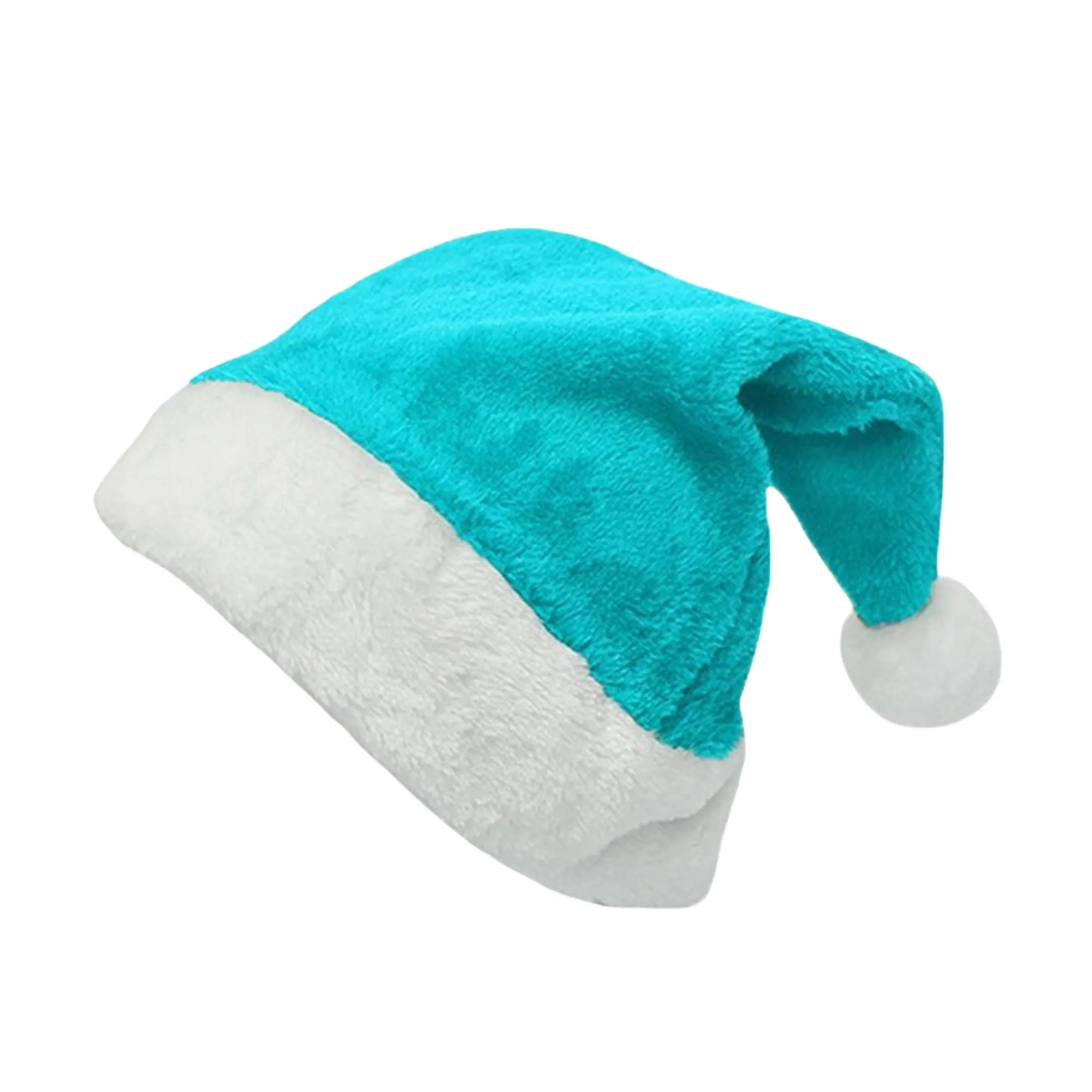 Christmas Santa Hat Colorful Adult Embroidered 2