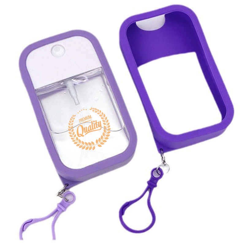 Hand Sanitizer Spray With Silicone Sleeve 3