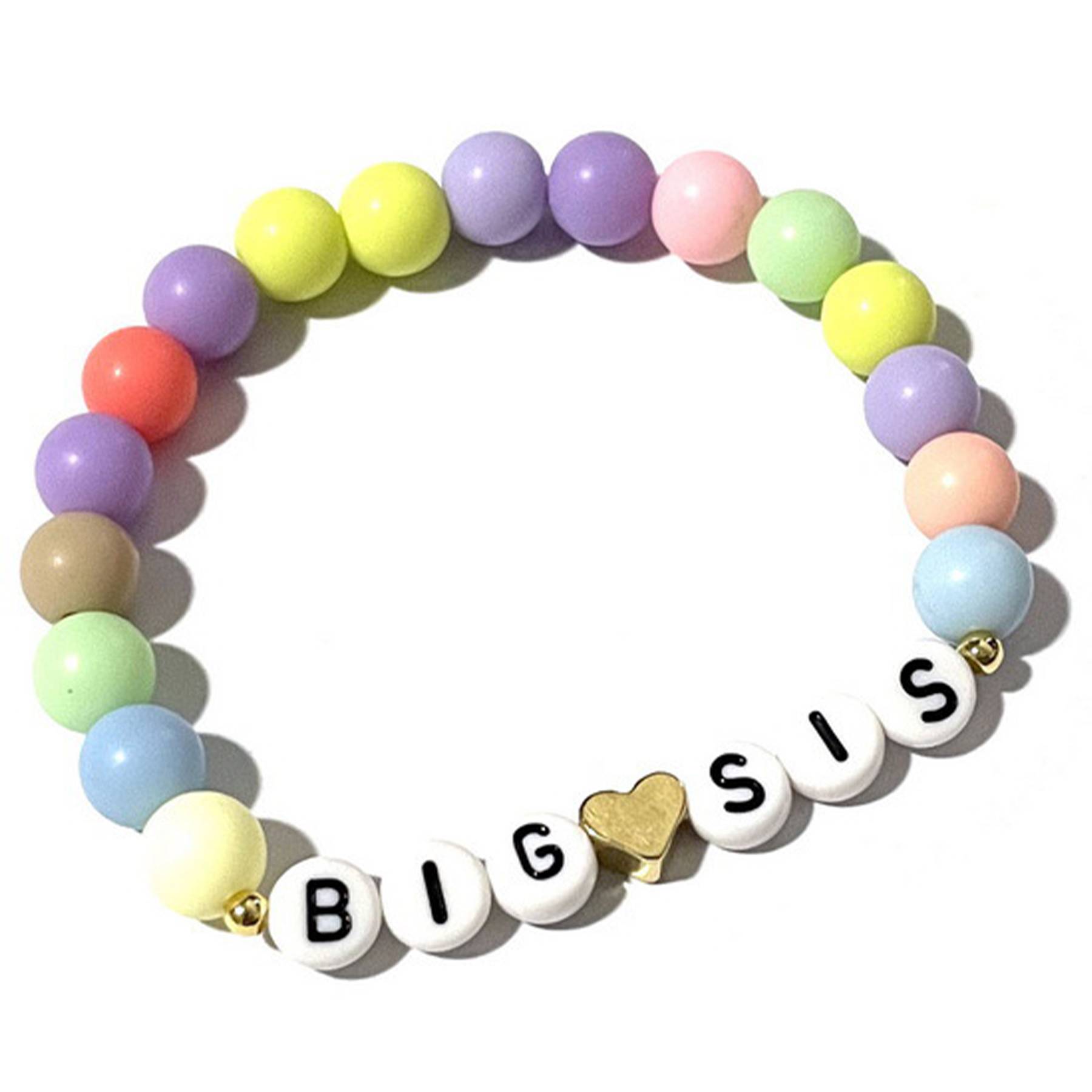 Plastic Handmade beaded rice bead bracelet 4