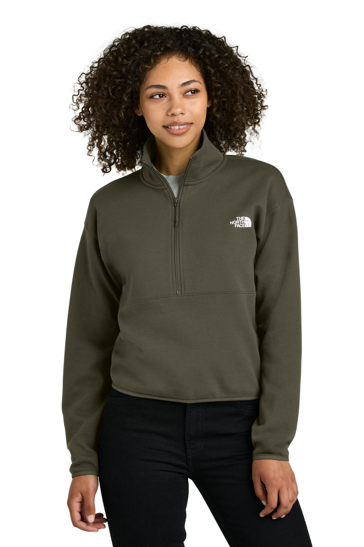 The North Face Women's Double-Knit 1/2-Zip Fleece NF0A8C5H 40