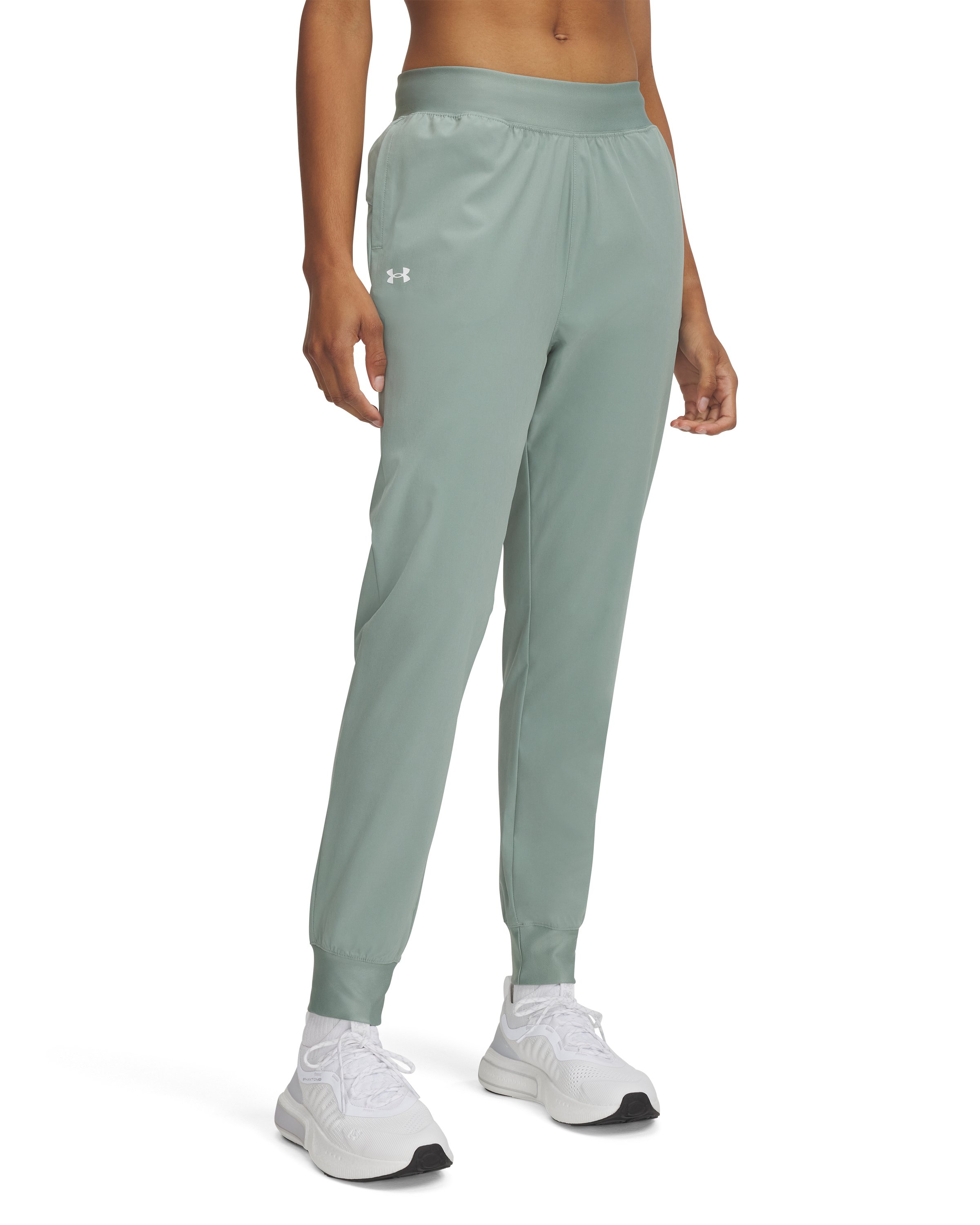 UA Rival Women's High-Rise Woven Pants 8