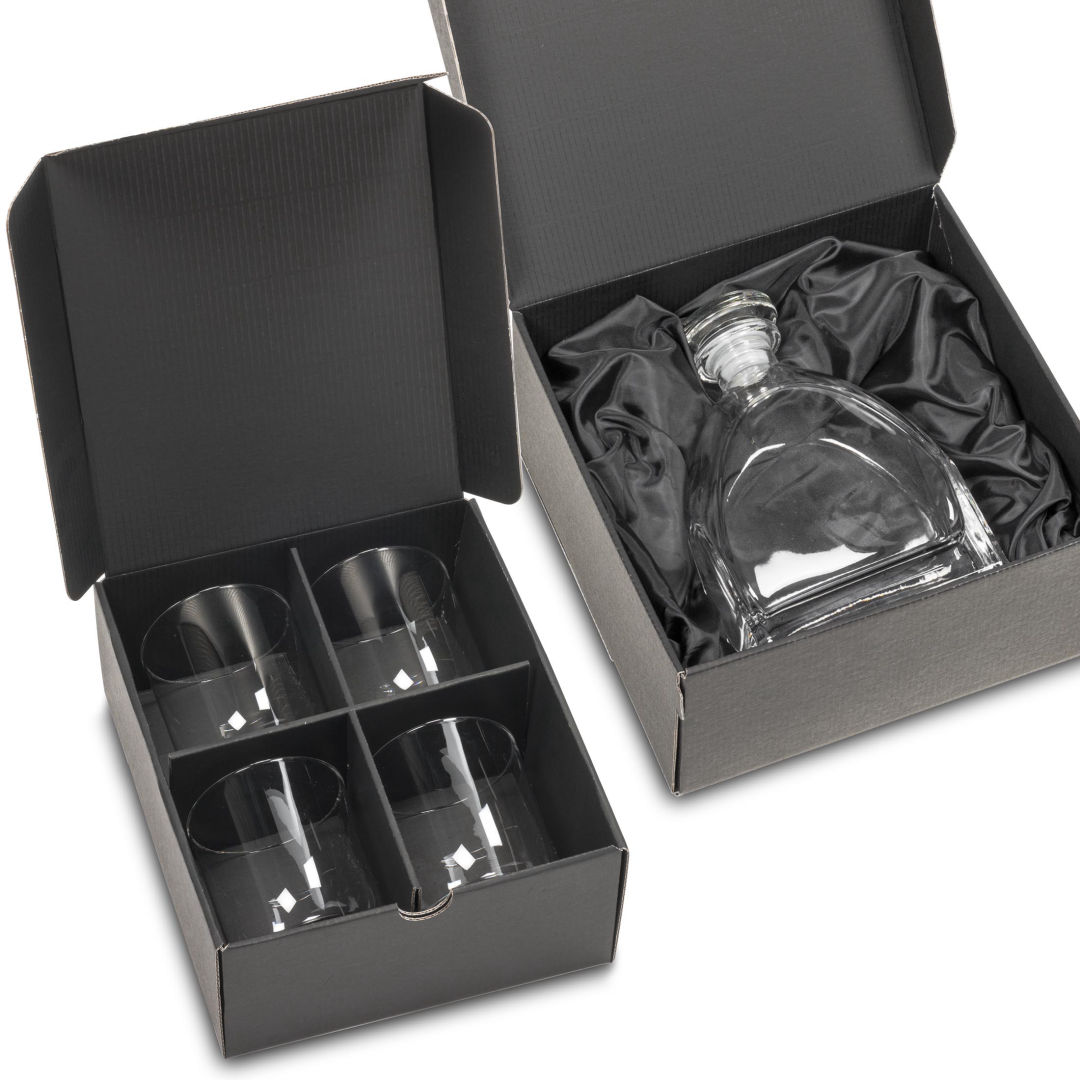Dutton Decanter Set 4