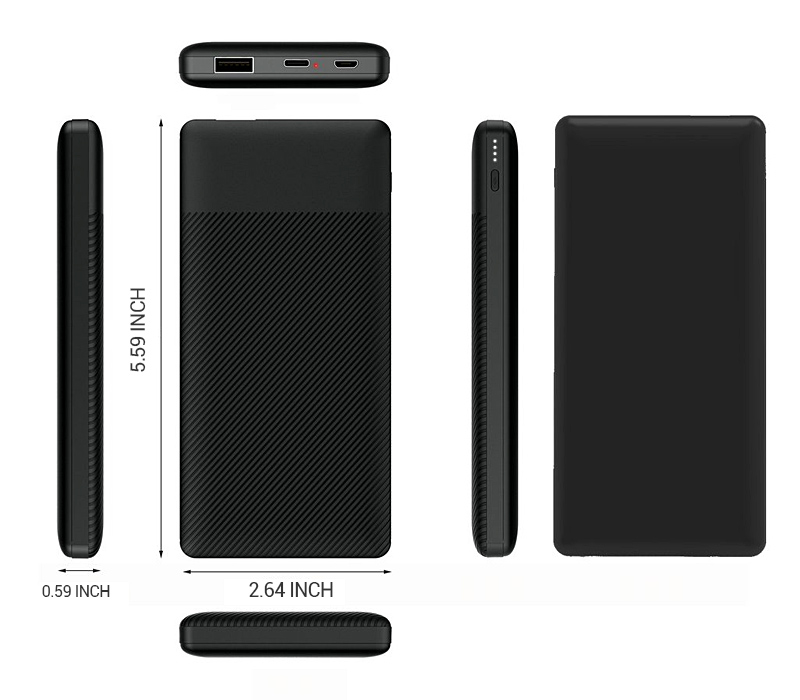 Slim Power Bank - 10000 mAh 2