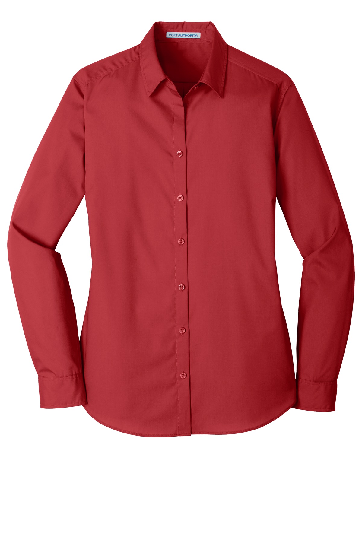 Port Authority Women's Long Sleeve Carefree Poplin Shirt. LW100 15