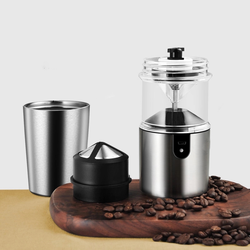 3 In 1 Coffee Grinder Filter Cup 3