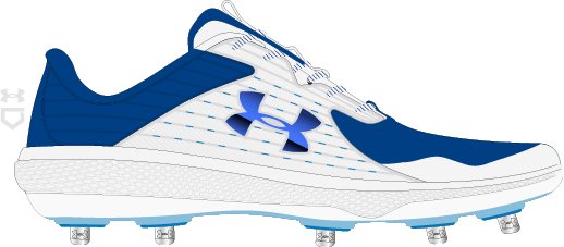 Men's UA Yard MT Baseball Cleats 5