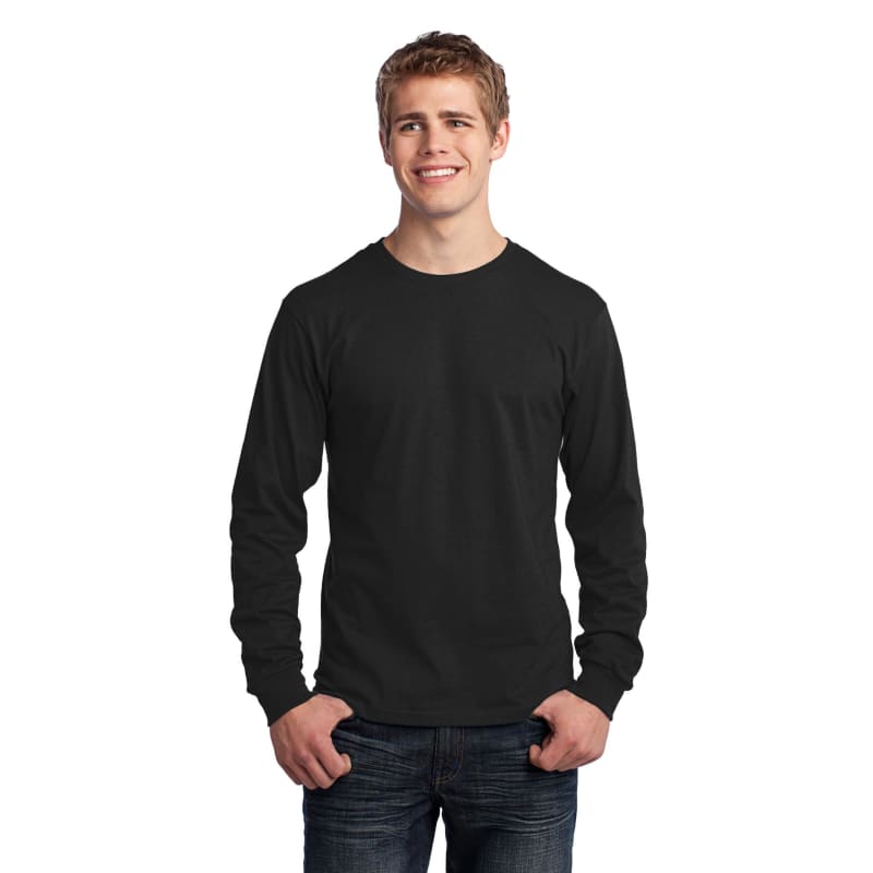 Port & Company - Long Sleeve Core Cotton Tee. 45