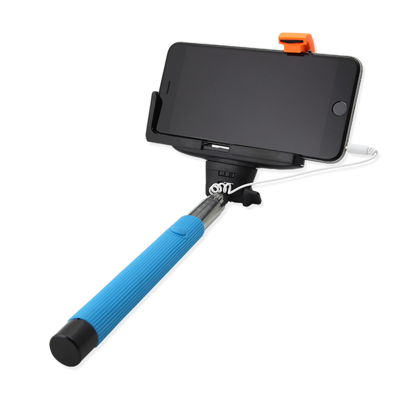 Extra Grip Wired Selfie Stick - Simports 9