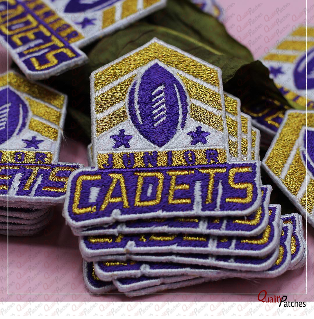 Custom Die Cut Embroidered Patches 17