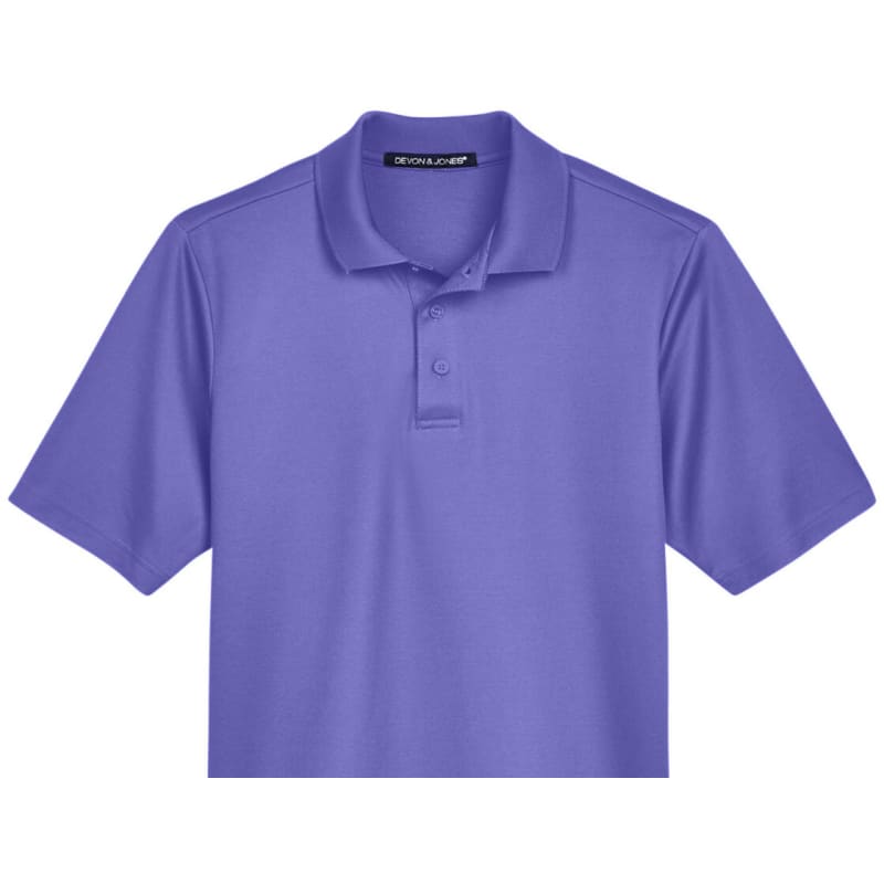 Devon & Jones CrownLux Performance™ Men's Plaited Polo 6