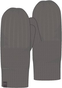 Women's UA Halftime Ribbed Mittens  3