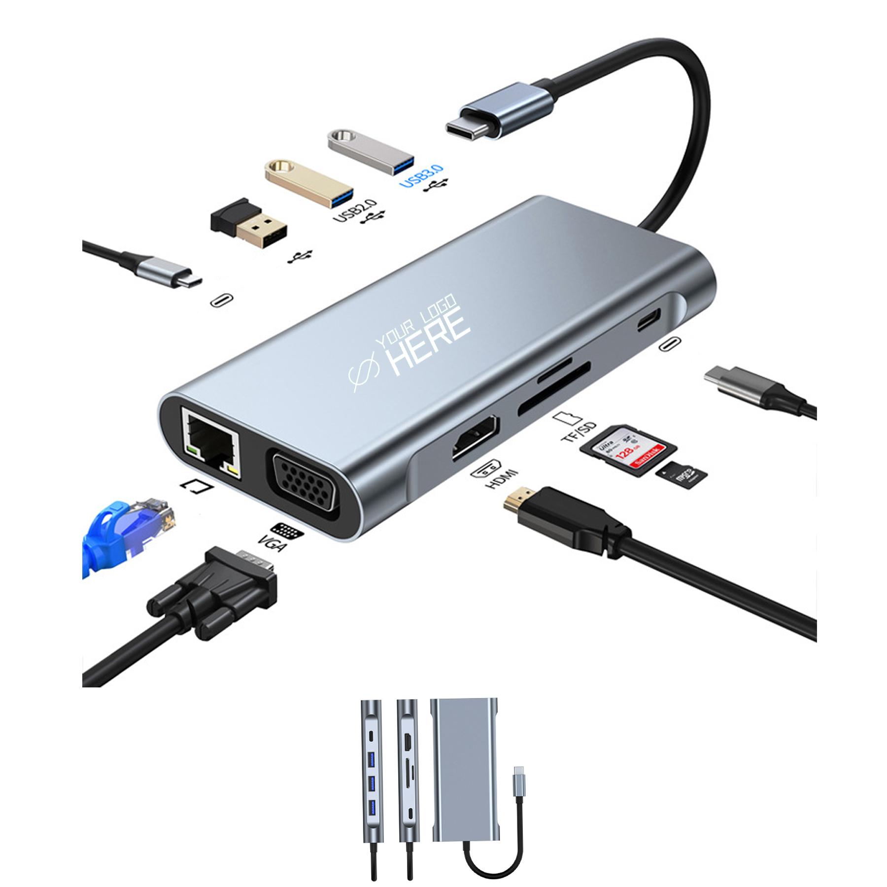 Docking Station Dual Monitor 2