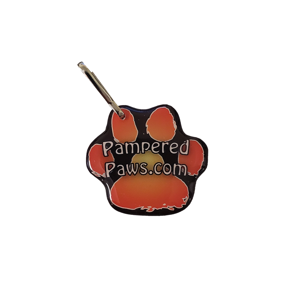 Zipper Pull Charms / Tag with double sided custom shape from 1.1 - 2 Sq. In. 2