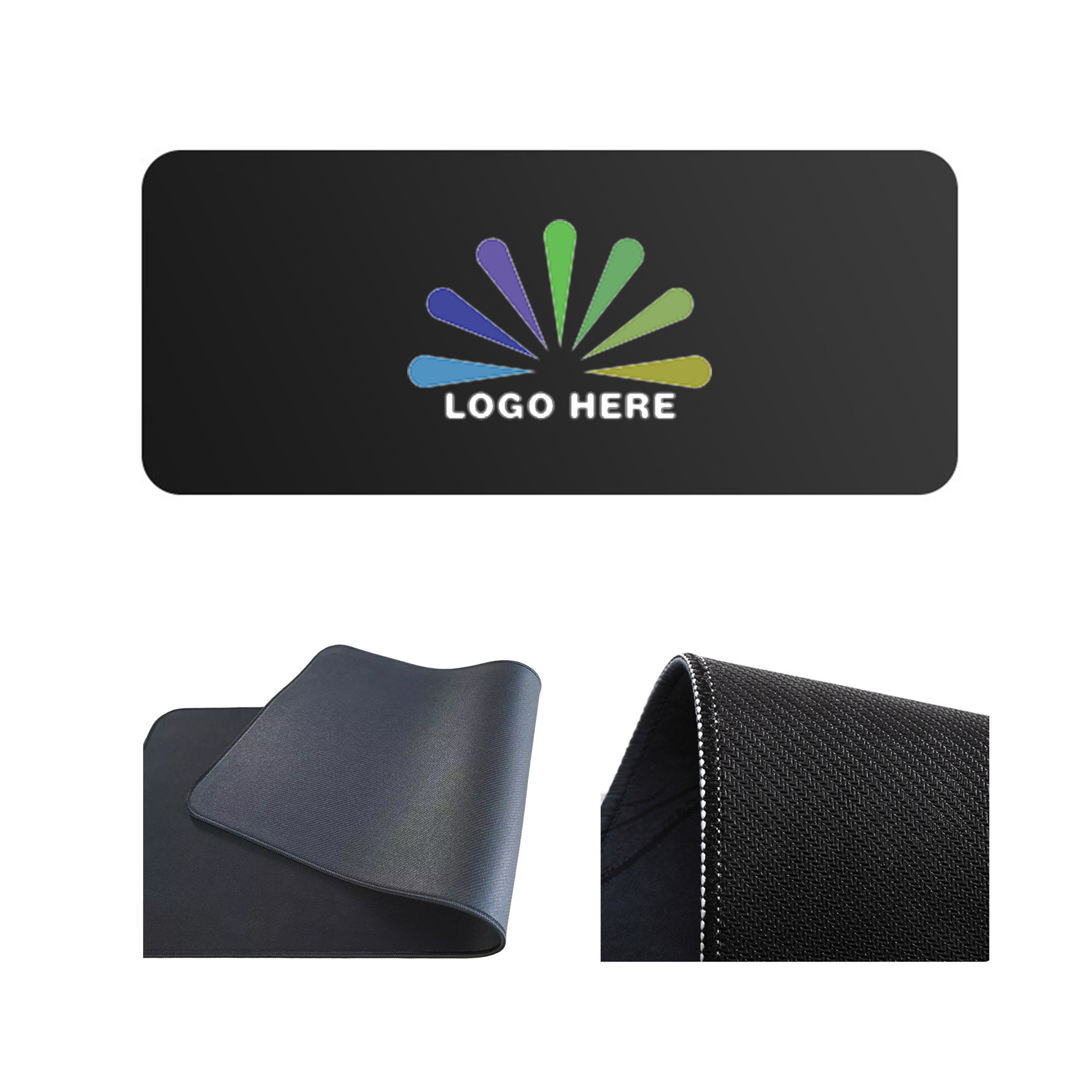 Large Gaming Mouse Pad With Stitched Edge 3