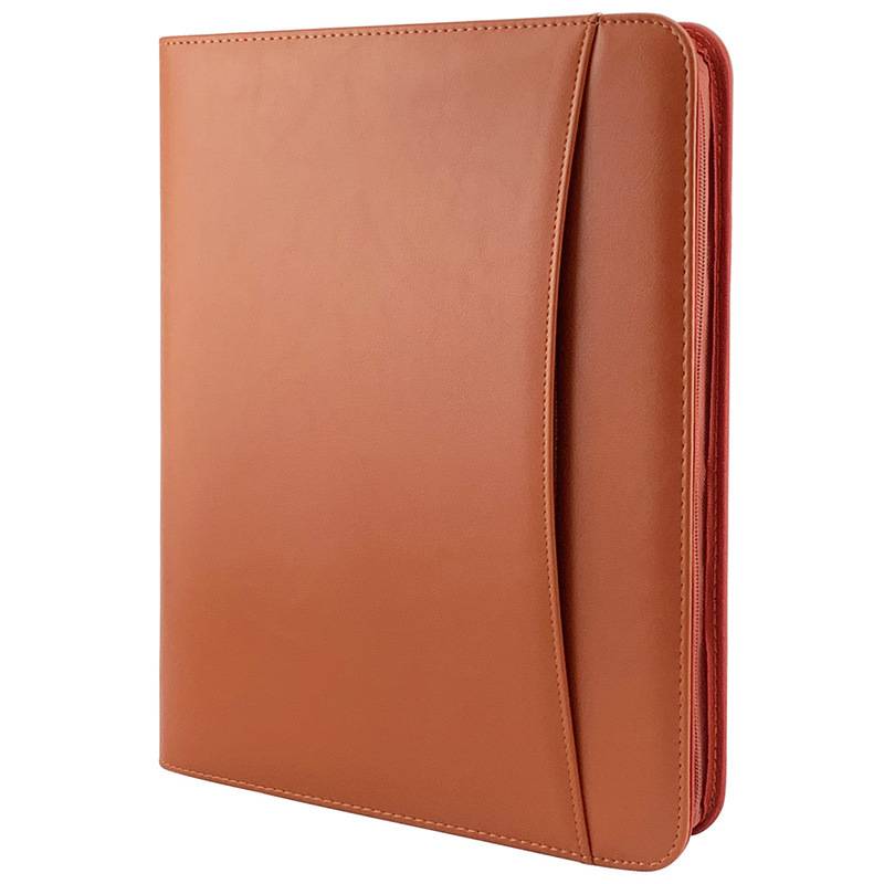 Multifunctional Leather Zipper Business Folder 3