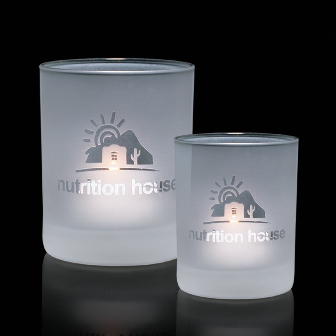 Evaton Frosted Candleholder 1