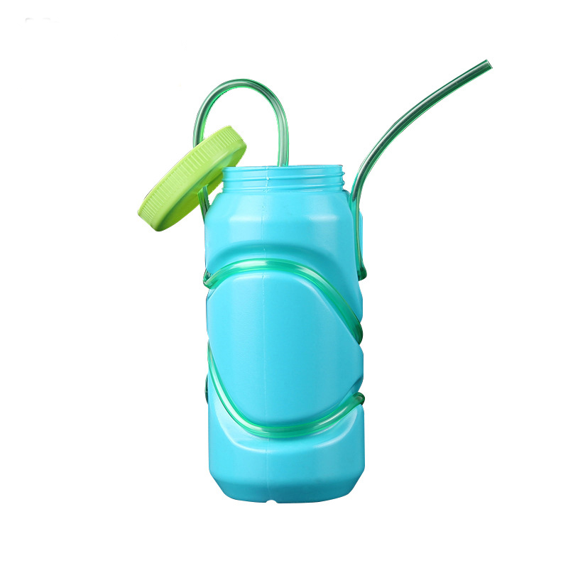 Straw Sports Bottle 2