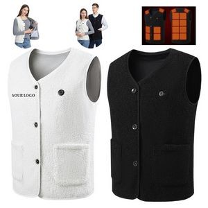Teddy Fleece Smart 16 Heated Zones Heating Vest 3