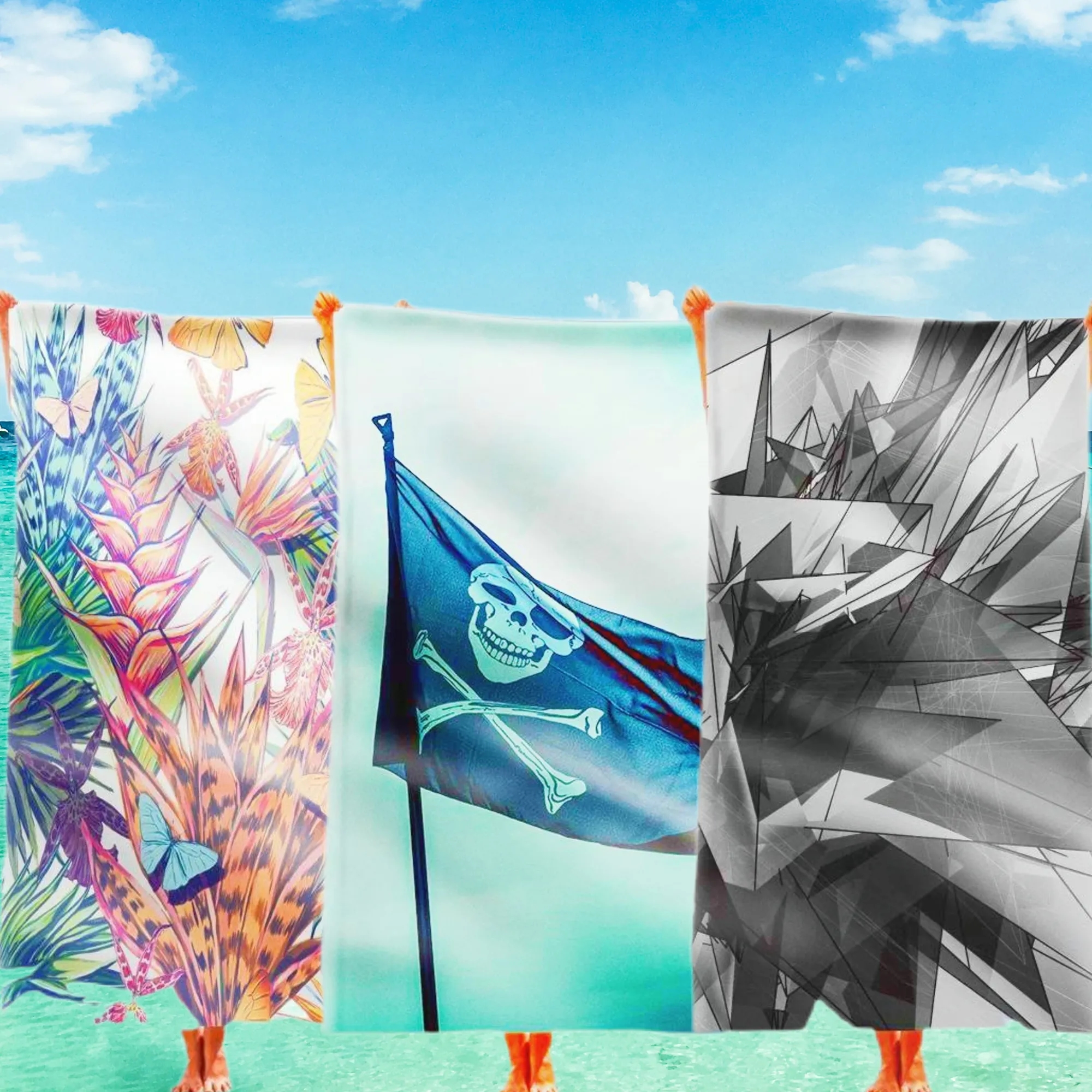 Beach Towels Full color Sublimated 3