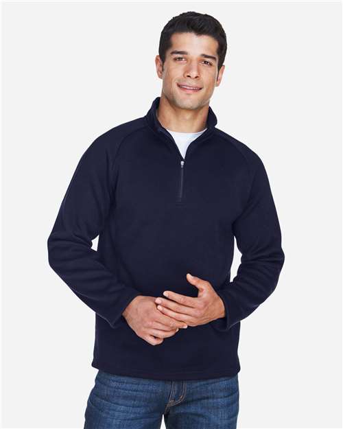 Unisex Bristol Sweater Fleece Quarter-Zip Pullover - DG792 9