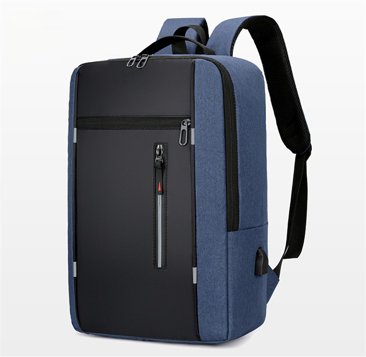 Oxford Laptop Backpack with USB Charging Port 4