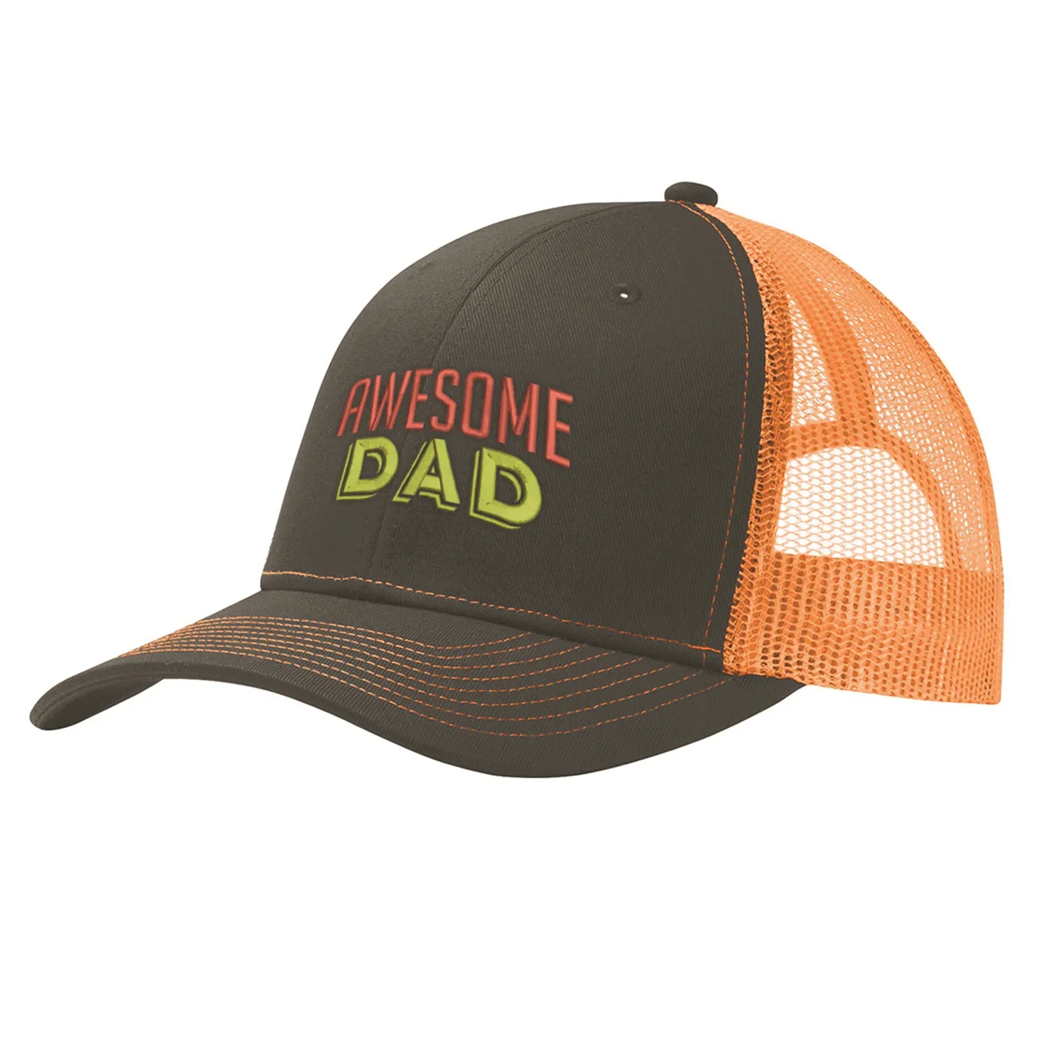 PORT AUTHORITY SNAPBACK TRUCKER CAP