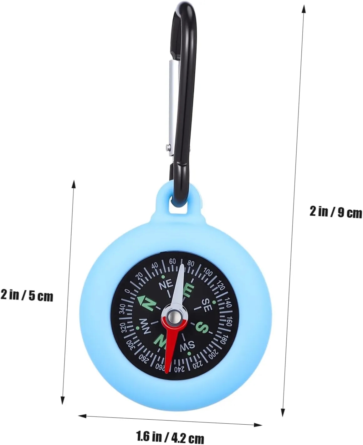 Pocket Compass for Hiking and Backpacking 8