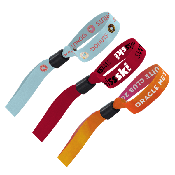 1/2" Dye-Sublimated Wristband with Locking Slider 2