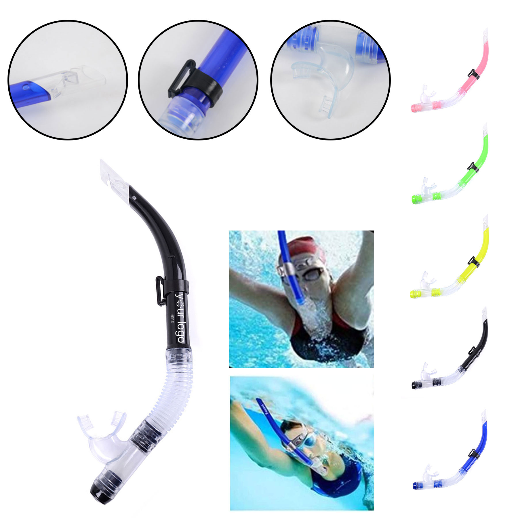 Diving Snorkel With Top Valve 2