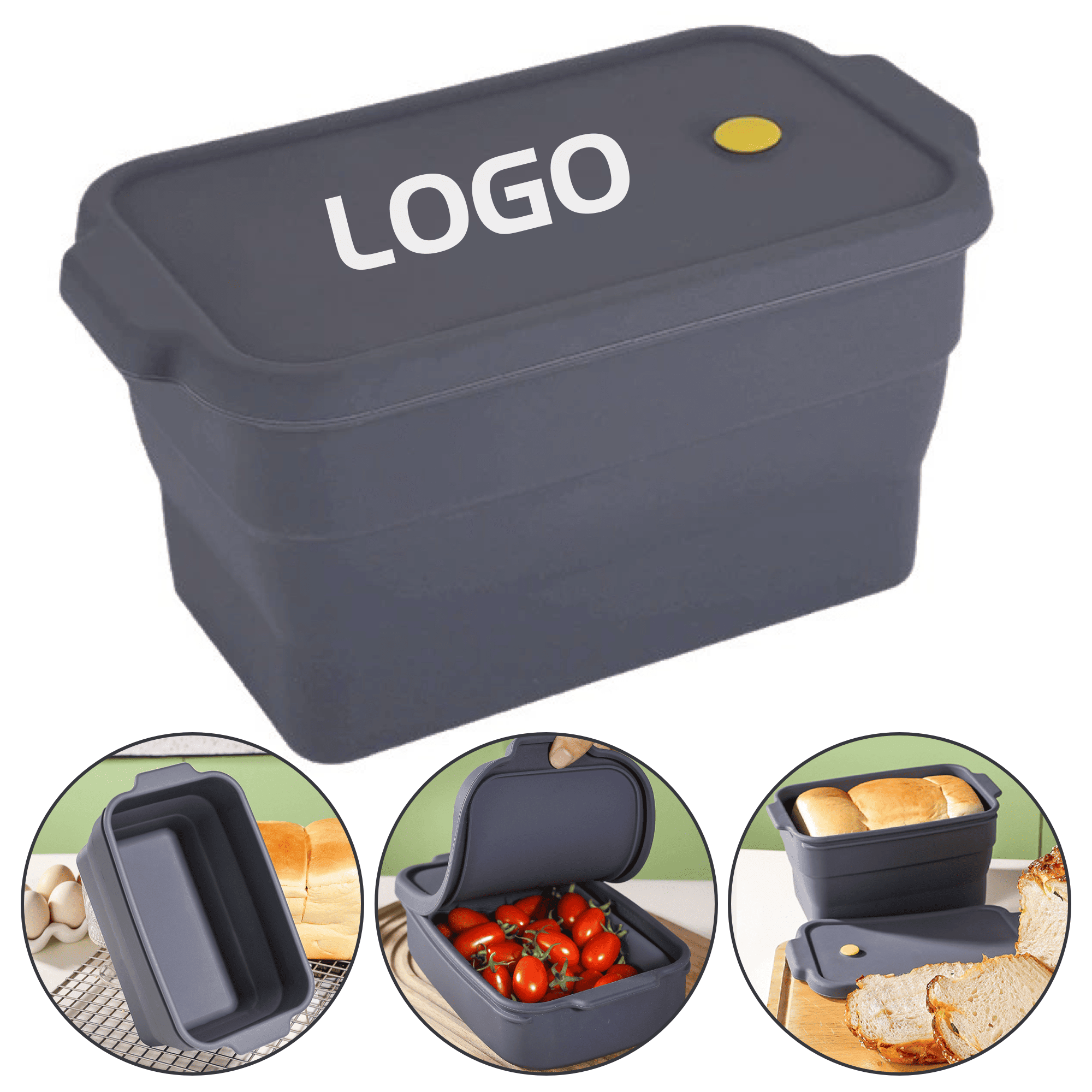Foldable Versatile Silicone Loaf Pan 2