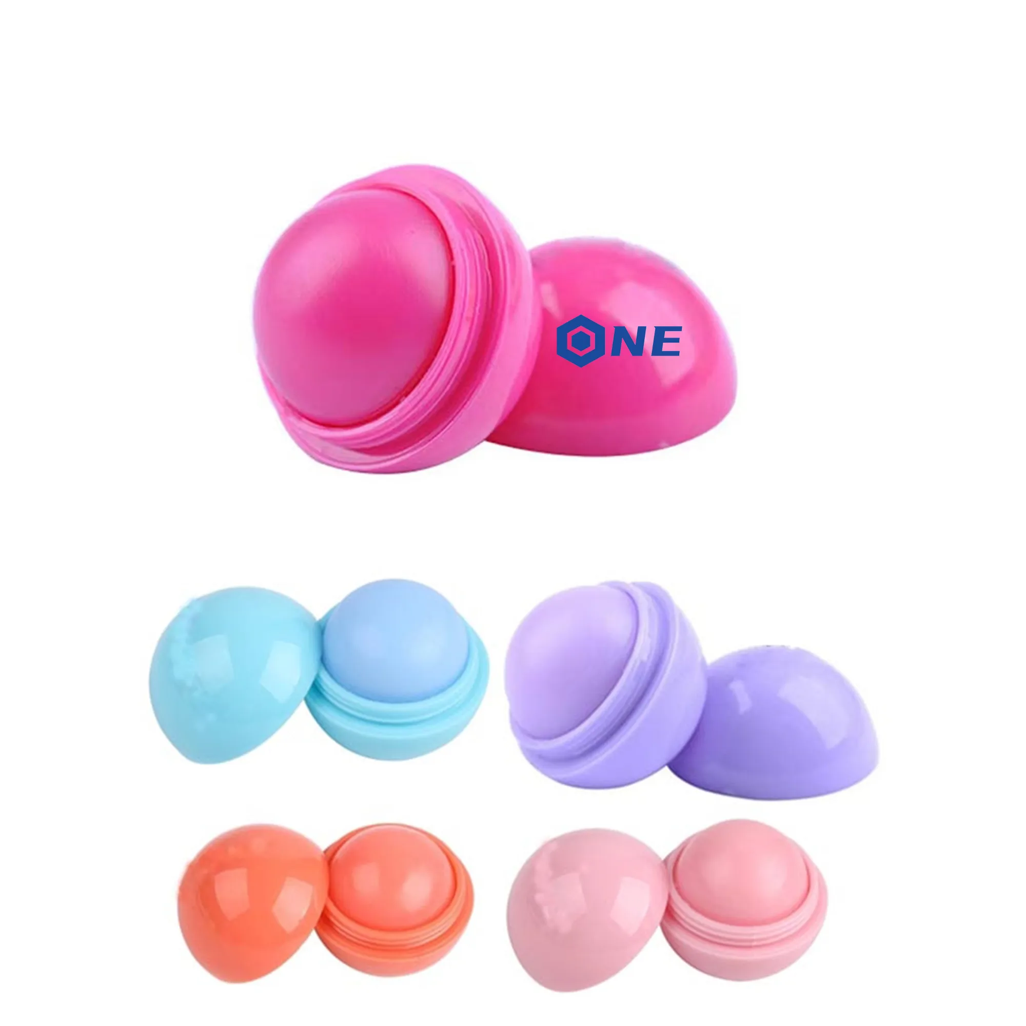 Custom Round Lip Balm 1