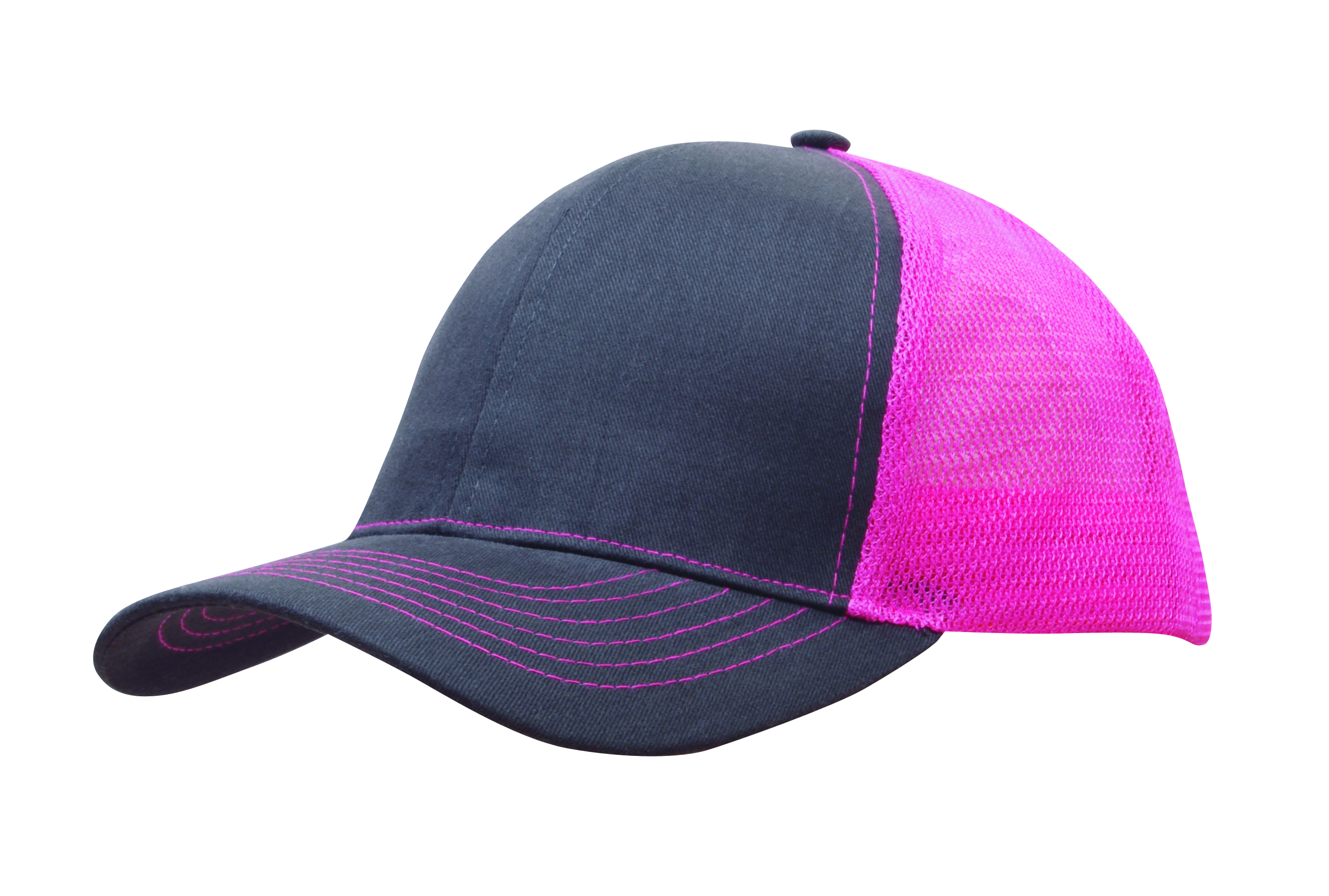 Brushed Cotton with Mesh Back Cap 3