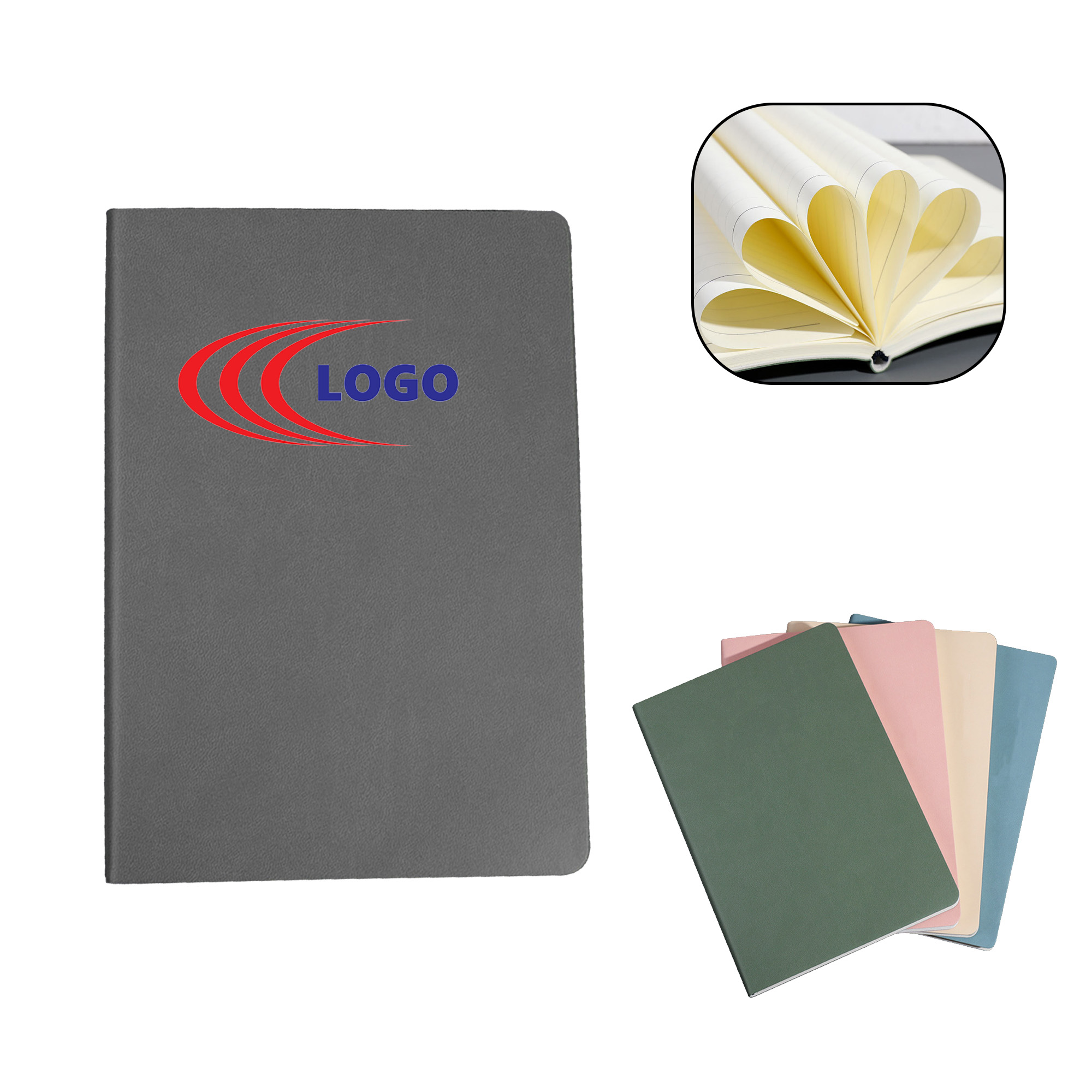 PU Notebook A5 Smooth Writing Premium Quality 1