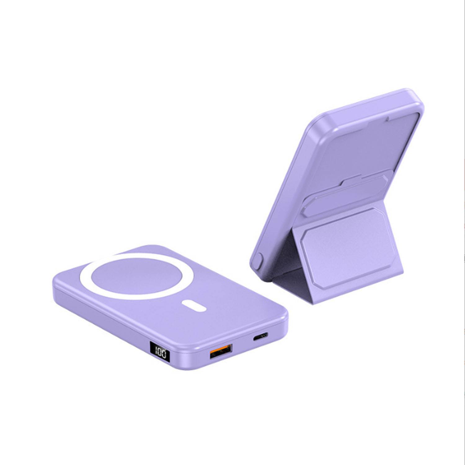 10000mA Magnetic Wireless Charging power Bank 9