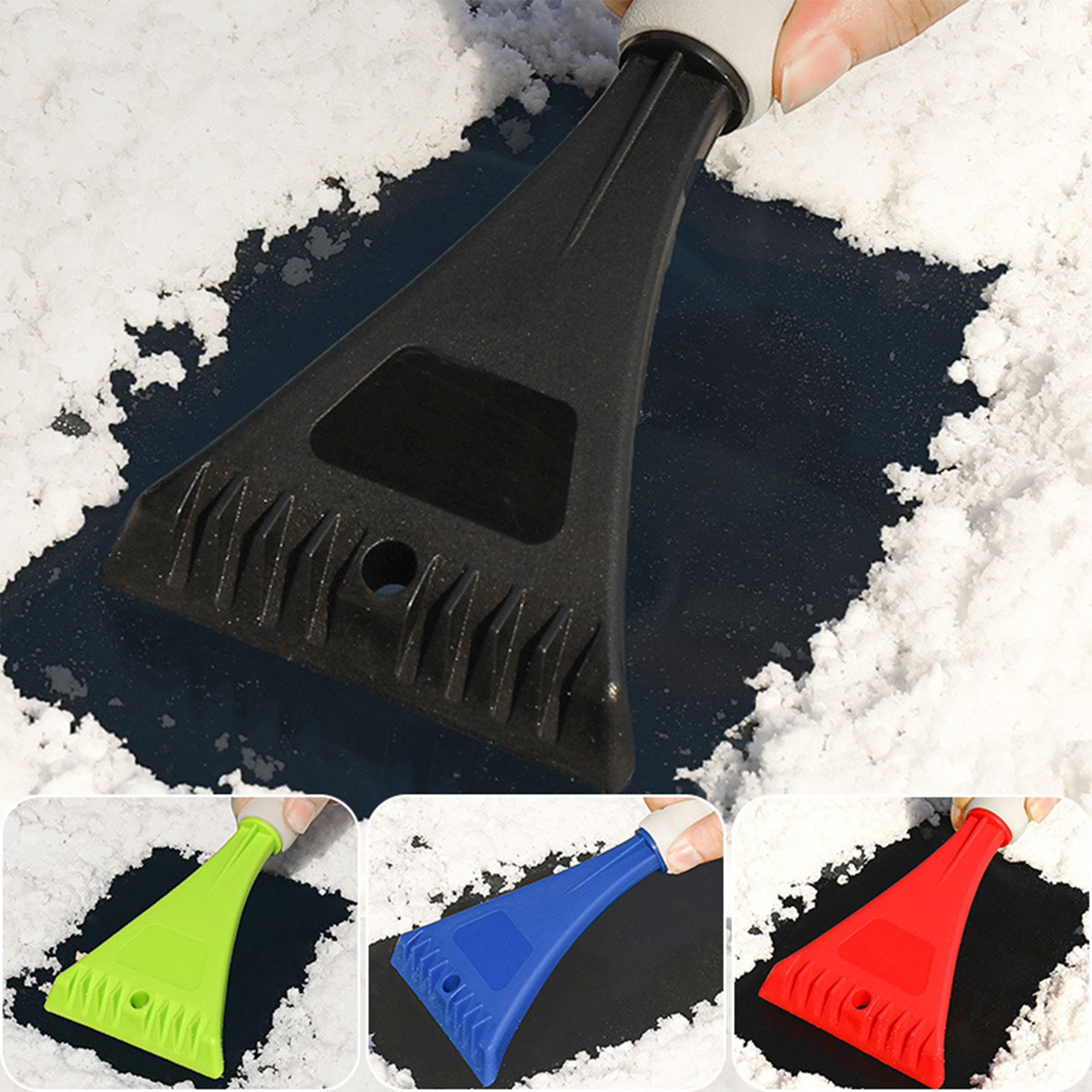Foam Grip Ice Scraper with Plastic Blade 8