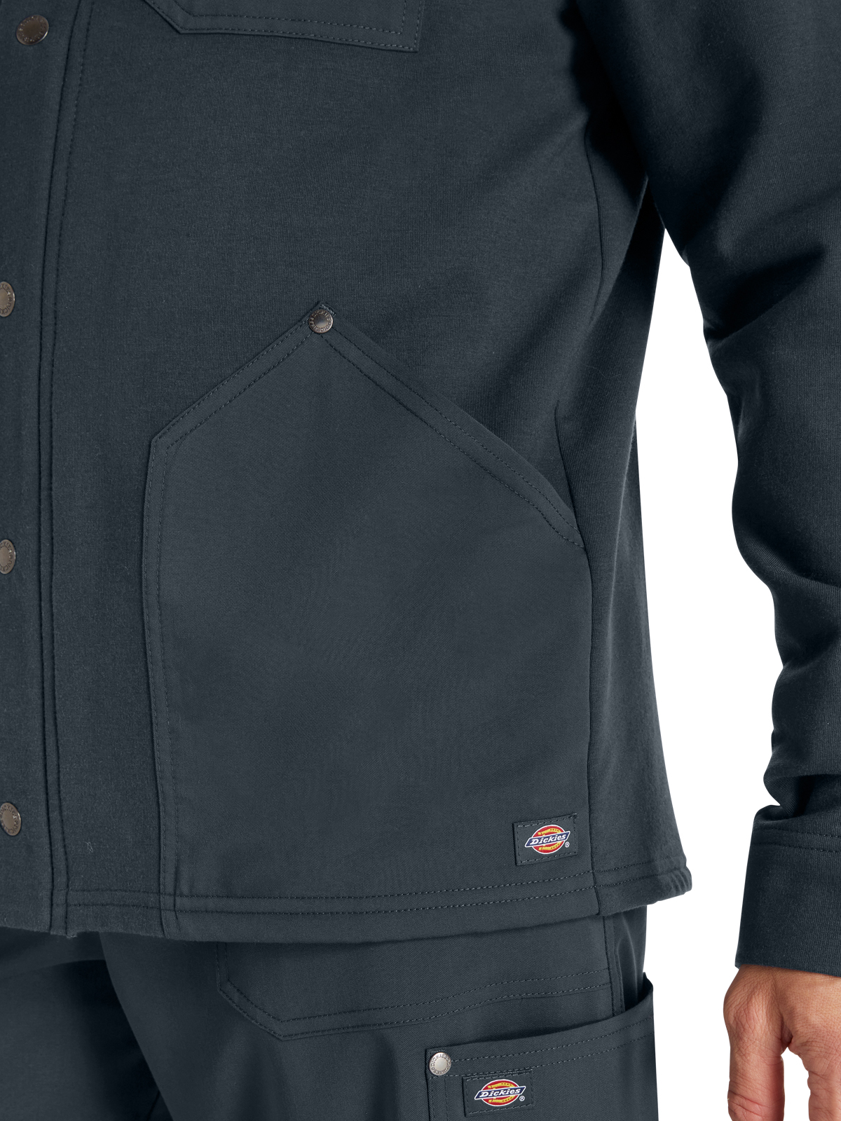 Dickies Medical - EDS NXT - Men's 3-Pocket Zip Front Fleece Jacket 5