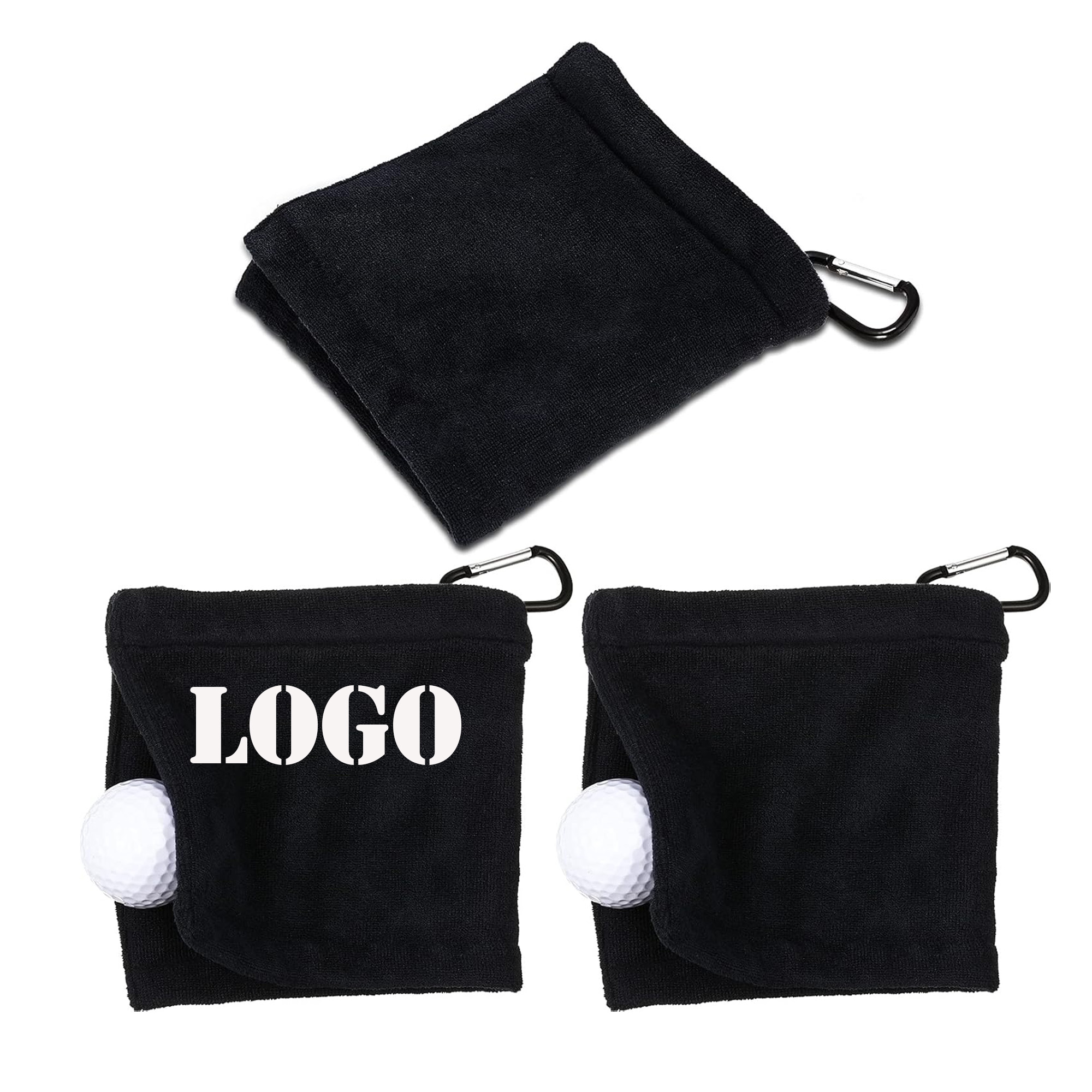 Golf Ball Pocket Towel 2