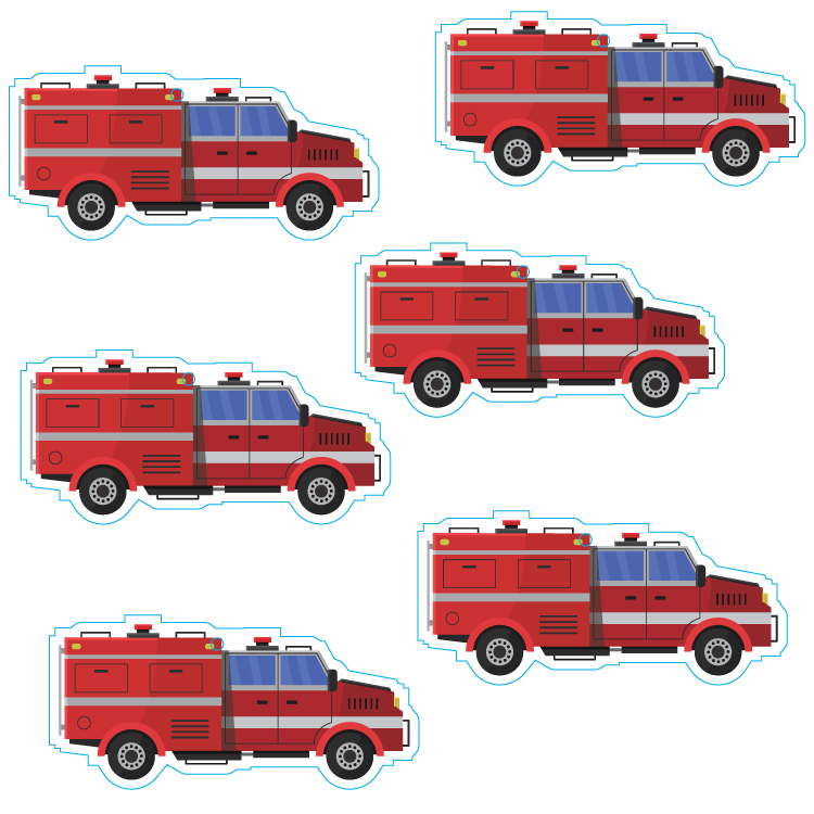 Fire Truck Shape Custom Air Fresheners - Top 10 Scents 2