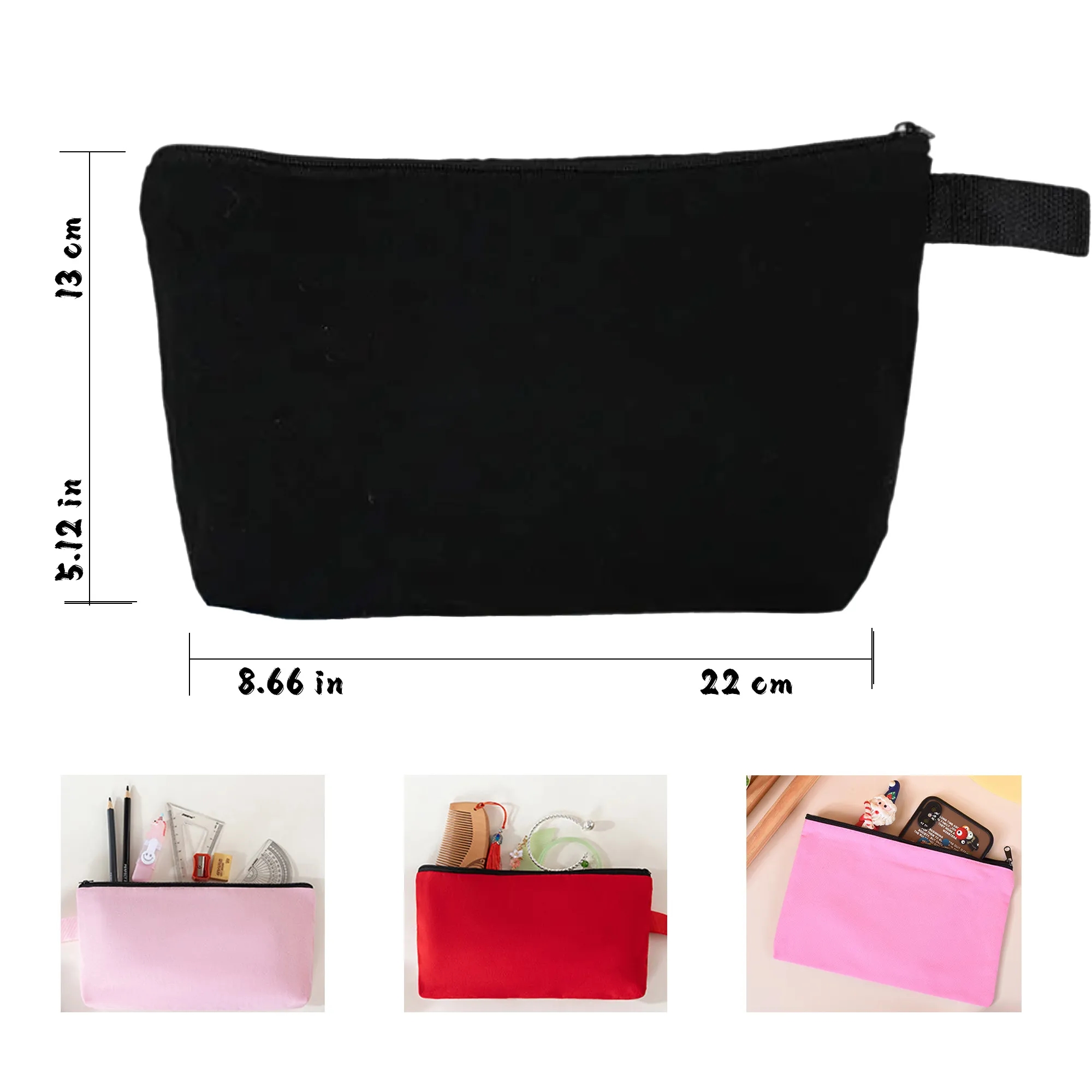 Canvas pencil case 3