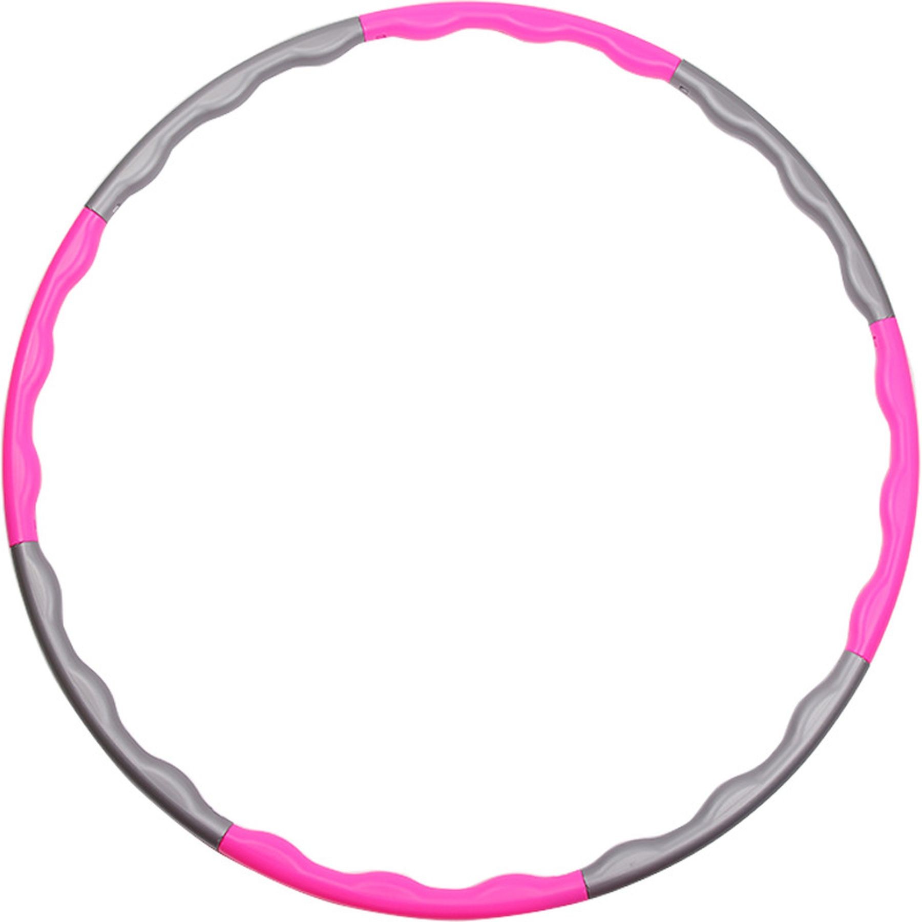 Snap Together Detachable Adjustable Weight Plastic Hula Hoop 4