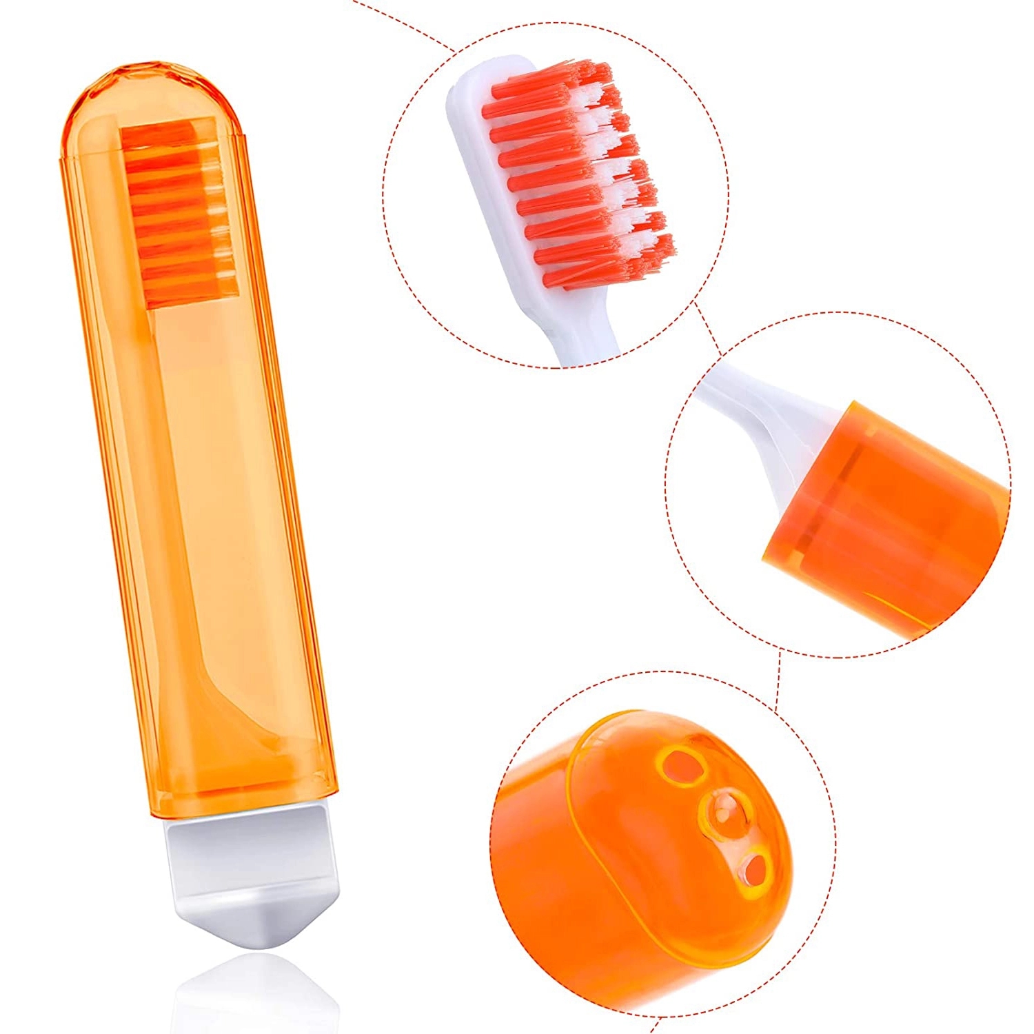 Portable Travel Toothbrush Set 9