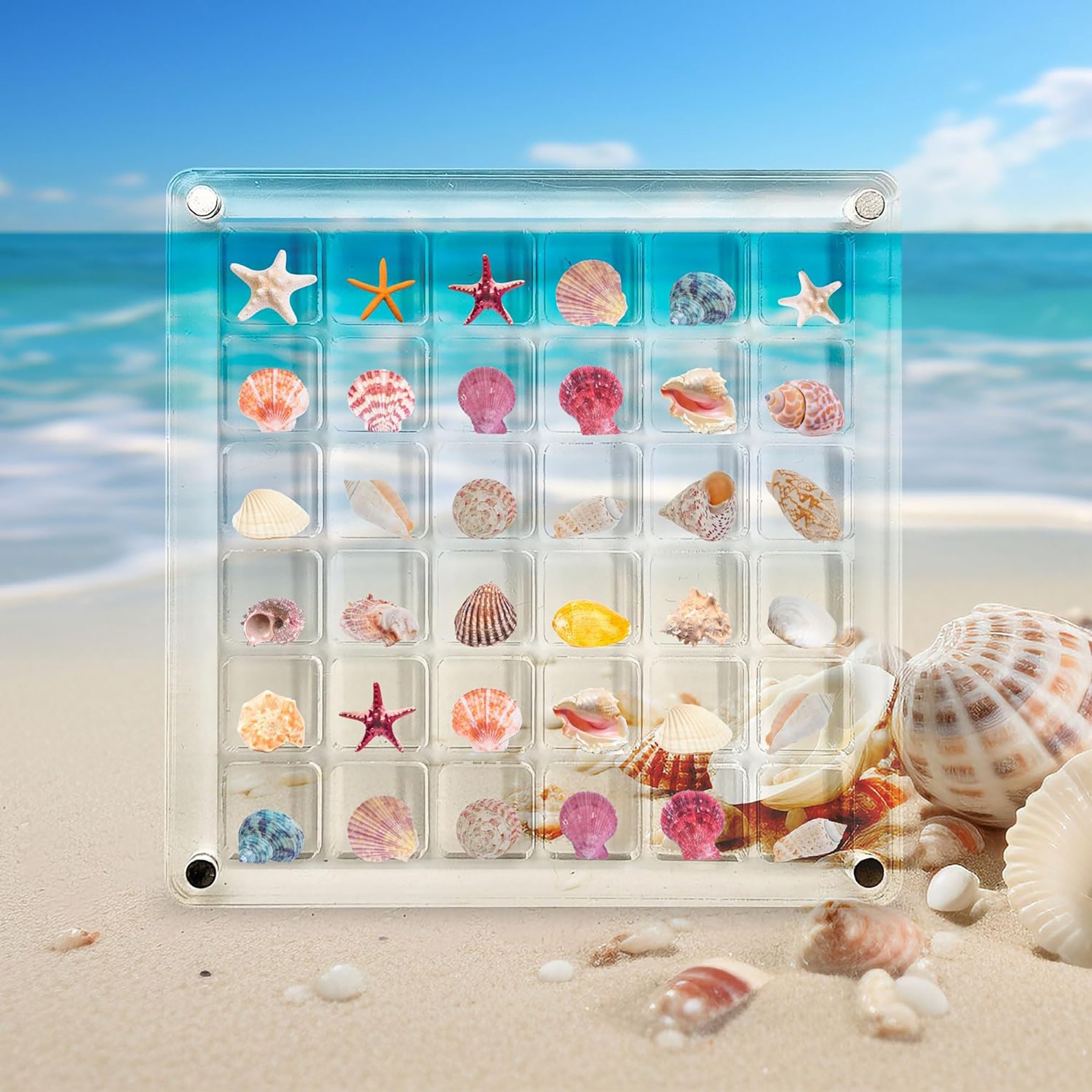 Acrylic Seashell Display Box 3