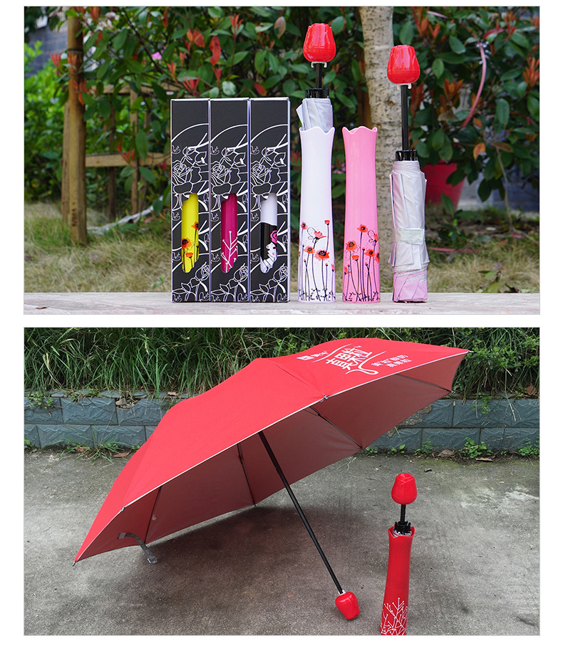 Roses Shape Umbrella 5