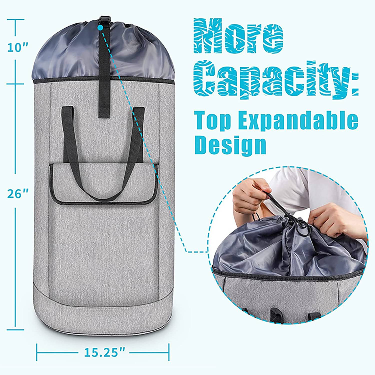105L Large Laundry Backpack 4
