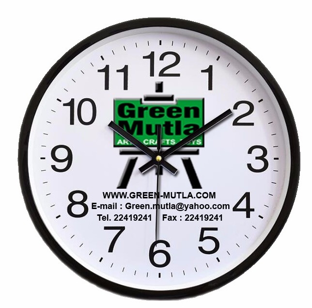 12 inch Round Wall Clock 2