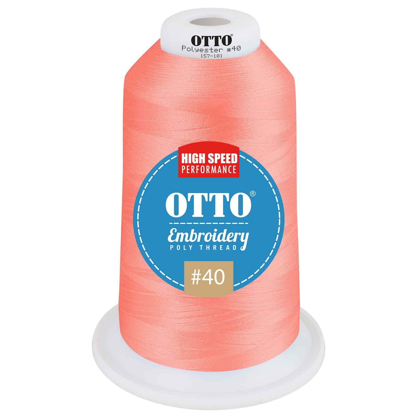 OTTO Embroidery Poly Thread #40 5,500 yd. King Cone 118
