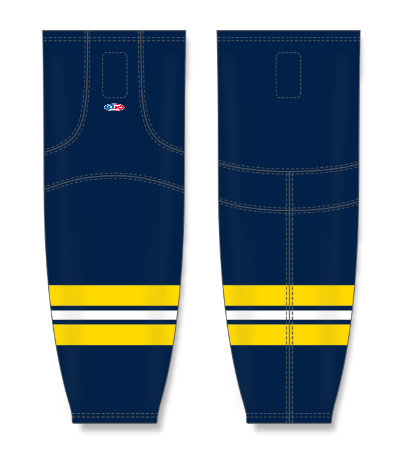 Cut & Sew Pro Hockey Socks HS2100-G45 3
