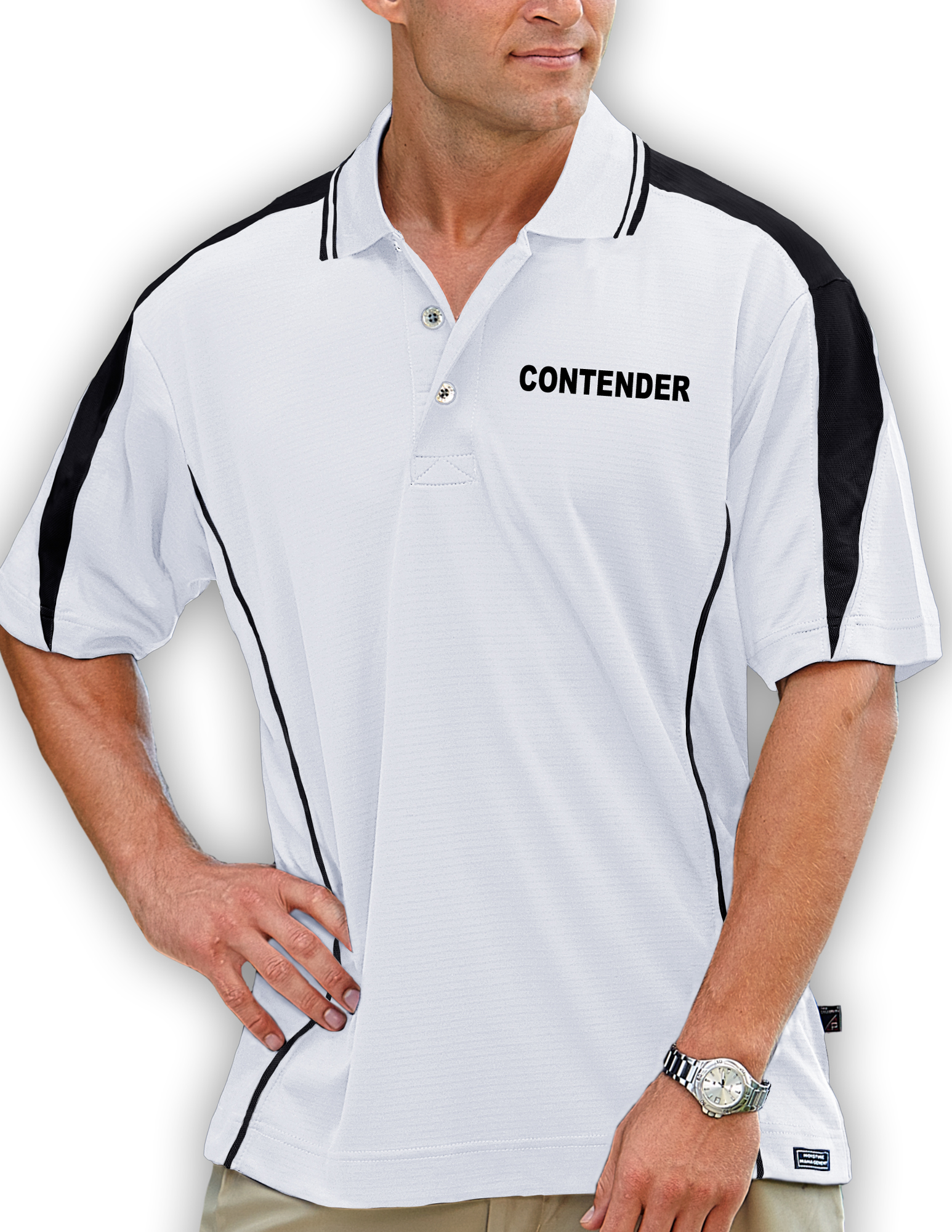 Men's Contender Ottoman Polo Shirt 12