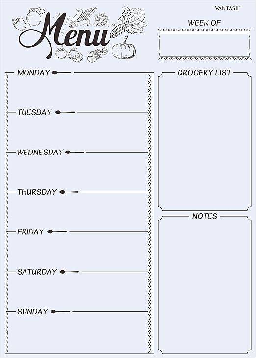 Magnetic Erasable Weekly Planning Whiteboard 4